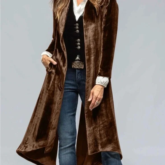 Luii Brown Corduroy Blazer - Picture 8 of 11